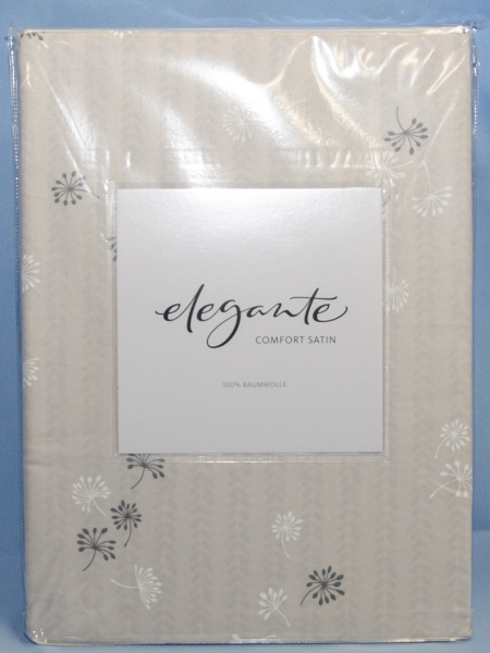 Пододеяльник Elegante Fleurs 2438R/7 (greige/серый)