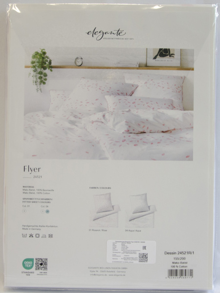 Пододеяльник Elegante Flyer 24521R/1 (rosarot/розо-красный)