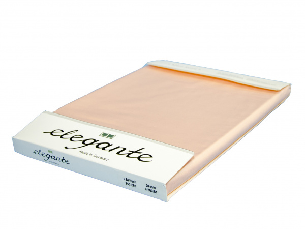 Простыня Elegante 6800/81 (apricot/абрикосовый)