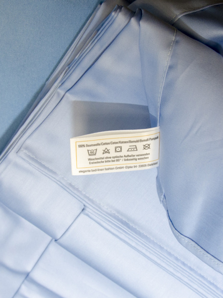 Простыня Elegante 6800/22 (taubenblau/лазурь)